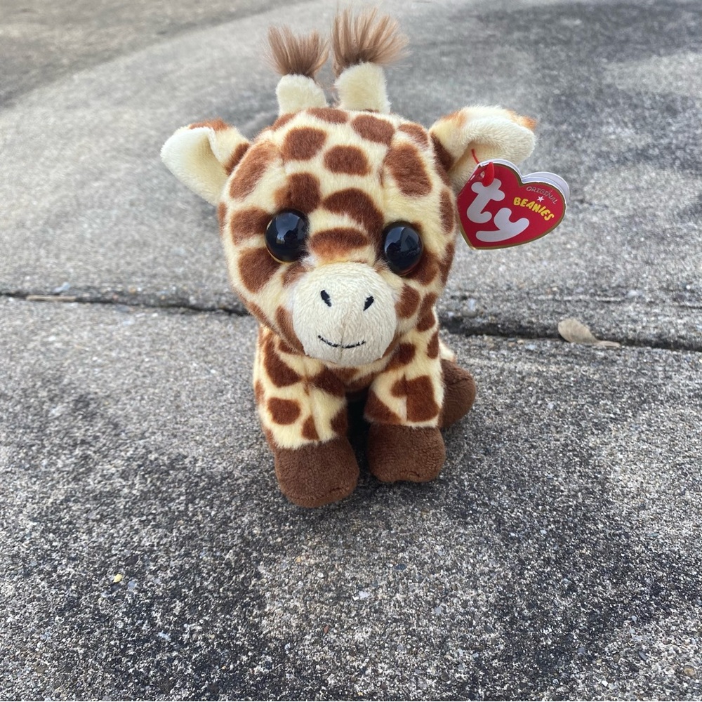 Ty Beanie Babies Peaches Giraffe Plush Toy‎